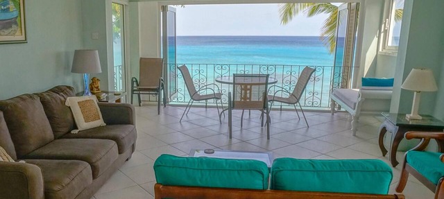 Beautiful 2-Bedroom Apartment right on the beach in this tranquil little bay in Fitts Village