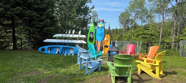 Chalet:Access Lac-Superieur+Spa+Near to Ski North side Mt-Tremblant et Mt-Blanc in Lac-Supérieur