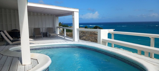 Cliffside house with stunning sea view w/private pool 10 min walk to the beach! in Barbados