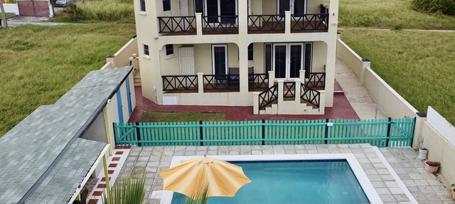 Entire Villa with Pool, Ocean View & A/C - 5min to beach and Culpepper Spring in St. Philip