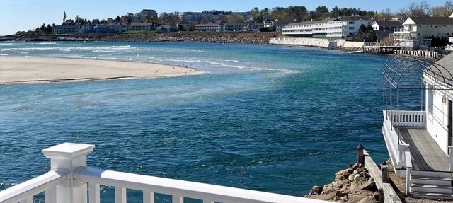 Ogunquit ocean front 1BR/1BA with deck, short walk to beach + center of town in Ogunquit